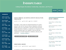 Tablet Screenshot of indisputably.org